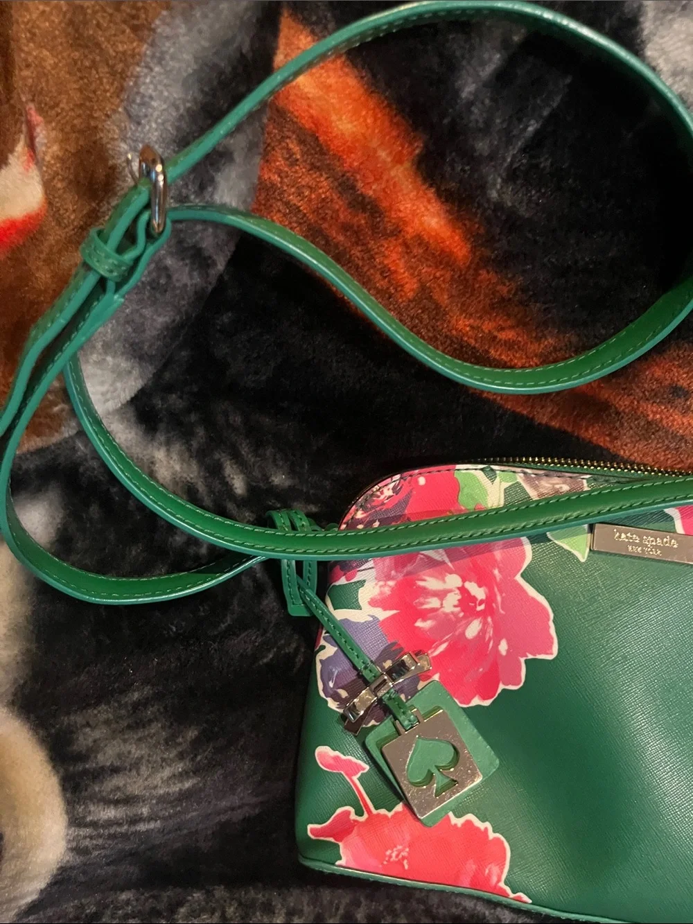 kate spade Bridgewater Drive Hanna Floral Leather Crossbody